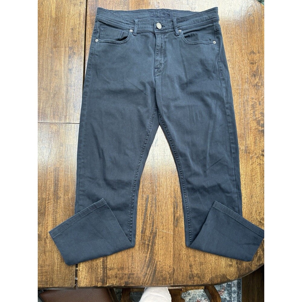 DL1961 Vince Hayes Straight Jeans Men’s Size 32 Dark Navy Stretch Denim